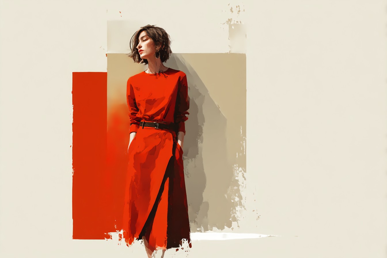 The_Best_Red_Wrap_Skirts_For_Everyday_Wear._Drawing_with_a_so_afa02a78-772f-460e-9e69-86d486767dc7_2