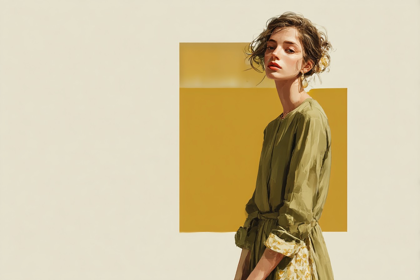 The_Perfect_Khaki_Shift_Dress_For_A_Garden_Party._Drawing_wit_9b727454-5145-4d2e-9753-acf949396cb1_0