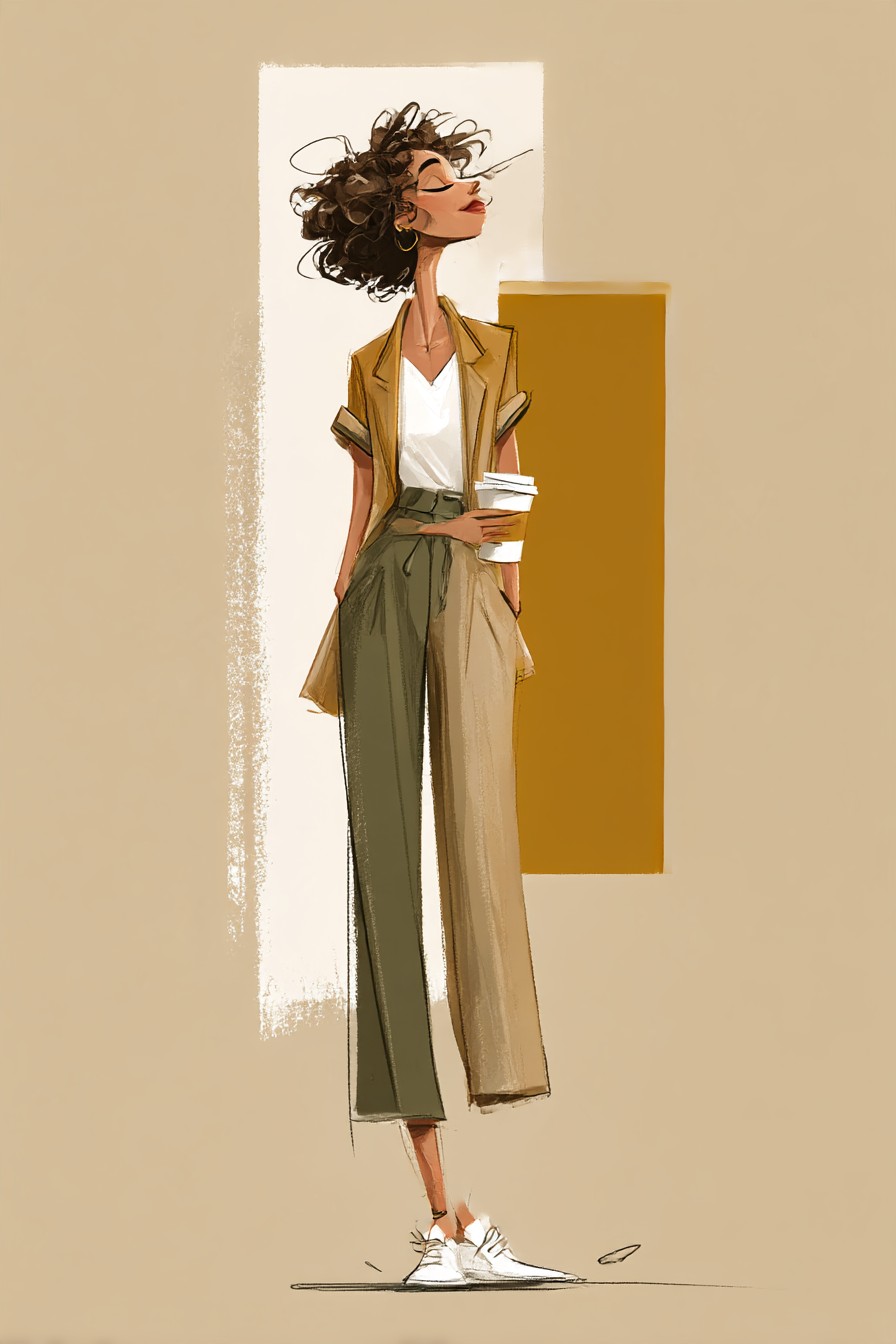 Work Outfits with Trousers Worth Saving